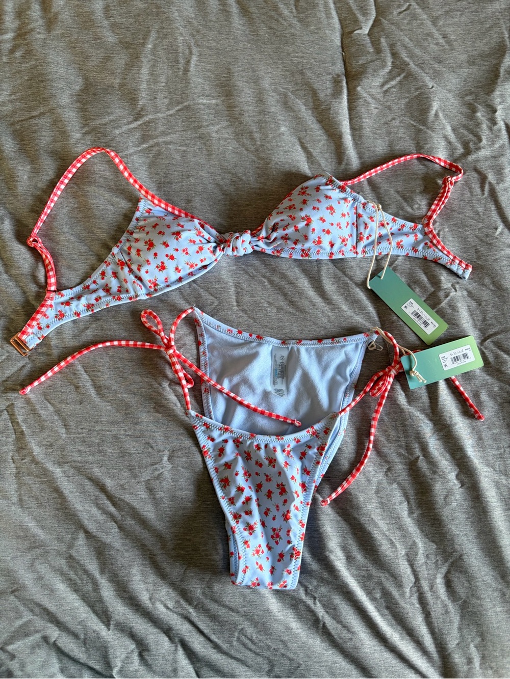 NWT Petal Cove Bikini in Light Blue
Multi | AS Revival